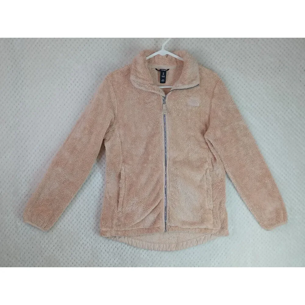 The North Face Osito Jacket Women's Medium Pink Teddy Fleece Jacket